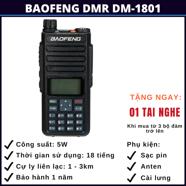 bộ đàm baofeng dmr dm-1801 hà giang bo-dam-baofeng-dmr-dm-1801-ha-giang